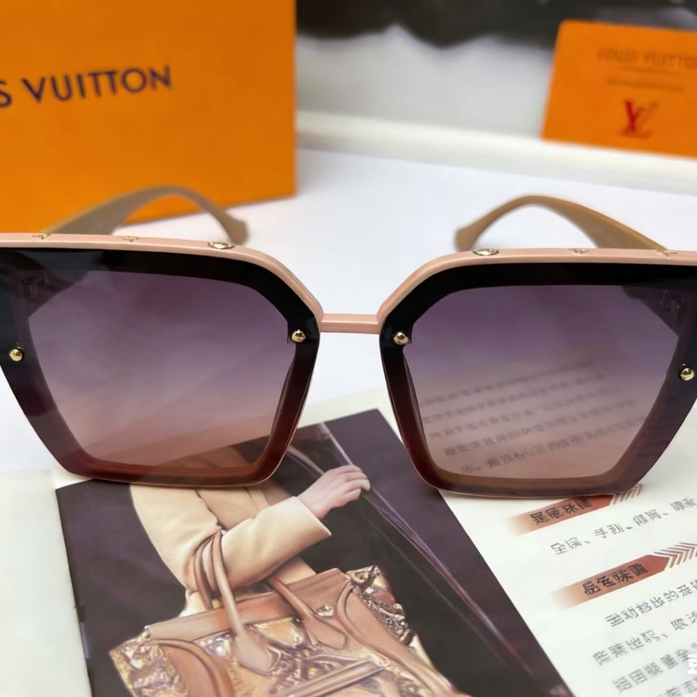 Louis Vuitton Two Tone Square Sunglasses